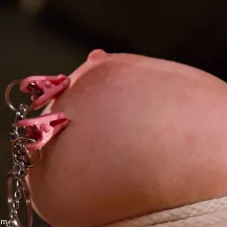 Claire Adams in 'Kink' Bella Rossi's huge natural tits get tied and wired!!! (Thumbnail 13)