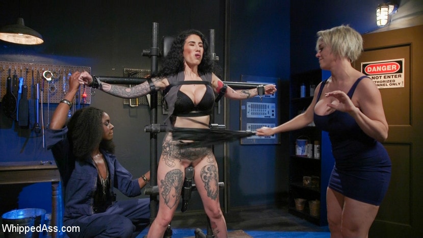 Kink 'Kinky Workshop: Ana Foxxx and Dee Williams Strap-On DP Arabelle Raphael' starring Dee Williams (Photo 3)