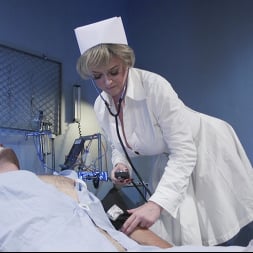 Dee Williams in 'Kink' Nurse Williams: Dee Williams Dominates Patient Jonah Marx (Thumbnail 2)