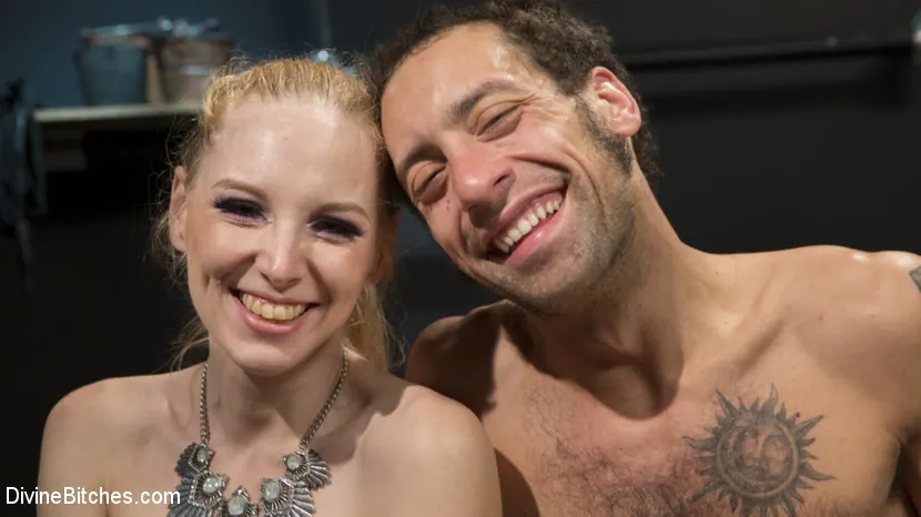 Kink 'スヴェルトブロンドの精神的な狩人は、卑劣な奴隷を罰する' 主演 Delirious Hunter (写真 16)