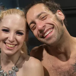 Delirious Hunter に 'Kink' スヴェルトブロンドの精神的な狩人は、卑劣な奴隷を罰する (サムネイル 16)