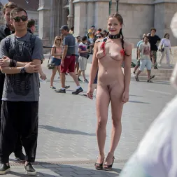 Dolly Diore in 'Kink' 19yo Vyvan Hill and Dolly Diore Stripped Naked in Public and Fucked in Bar (Thumbnail 1)