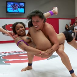 Ella Nova in 'Kink' Bad Ass Wrestlers trap Noobes on the mat and finger fuck the fuck out of them (Thumbnail 17)
