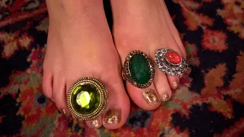 Ella Nova in 'Gypsy Foot Fuck Fortune'