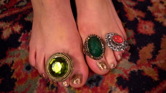 Ella Nova in 'Gypsy Foot Fuck Fortune'