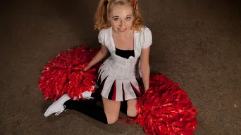 Emma Haize in 'Pom Pom Girl gets Gang Banged by Basketball Coach and Team'