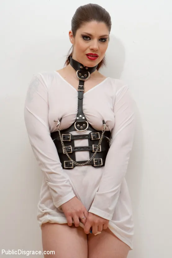 Kink 'Una repugnante zorra bebedora de orina desfila por Budapest' protagonizando Fetish Liza (foto 2)