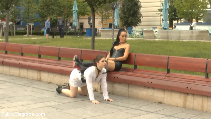 Fetish Liza in 'Disgusting Piss Guzzling Slut Paraded Through Budapest' from 'Kink' (Photo 5) Kink 'Disgusting Piss Guzzling Slut Paraded Through Budapest' starring Fetish Liza (Photo 5)