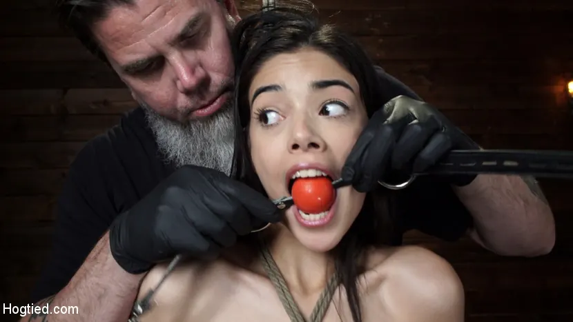 Kink 'ハーモニーワンダー：19歳の苦しみと厳しいボンデージで絶頂' 主演 Harmony Wonder (写真 2)