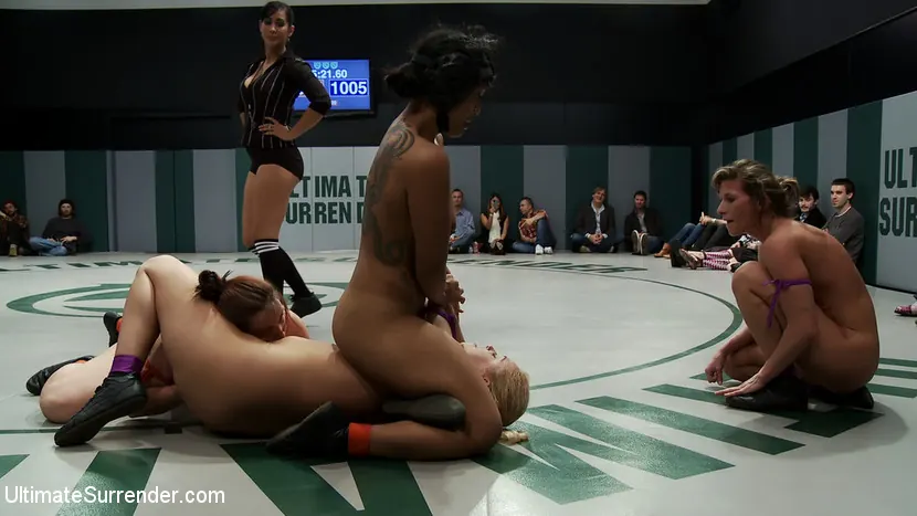 Kink 'Can the Undefeated Dragons come back and win the trophy. Will Dragon be forced to cum on the mat' starring Hollie Stevens (Photo 5)