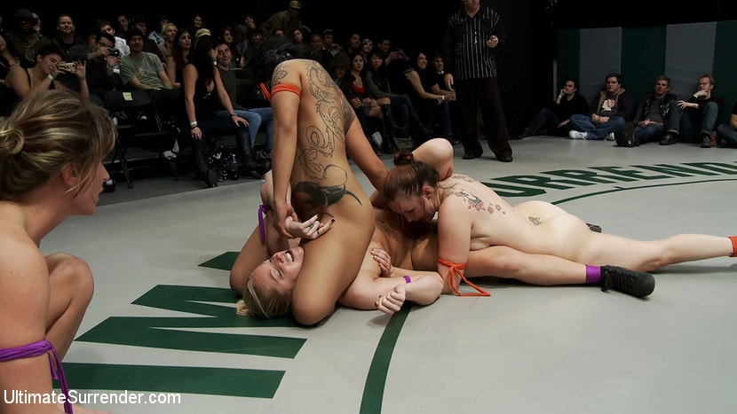 Kink 'Can the Undefeated Dragons come back and win the trophy. Will Dragon be forced to cum on the mat' starring Hollie Stevens (Photo 16)