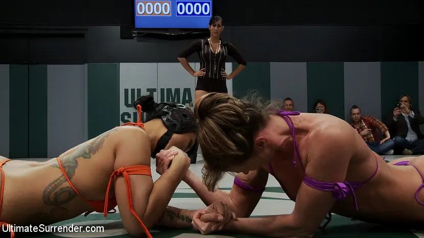 Kink 'RD 1 of the 2010 TAG TEAM CHAMPIONSHIP Match up! The only non-scripted wrestling site on the net!' starring Hollie Stevens (Photo 1)