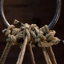 Holly Heart en 'Kink' Modelo de fitness local sufre la suspensión de bondage más horrible y dolorosa que existe. CATEGORÍA 5 (Miniatura 4)