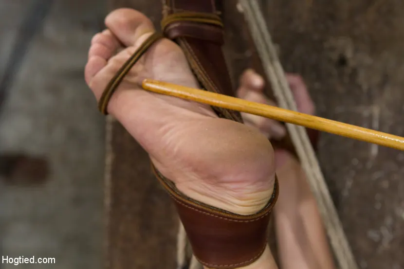 Kink 'First Time Bound Holly Michaels Gets Crazy Bondage Predicaments' starring Holly Michaels (Photo 8)