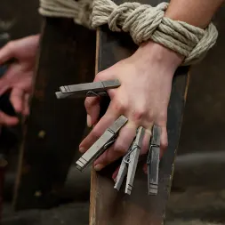 Holly Michaels in 'Kink' First Time Bound Holly Michaels Gets Crazy Bondage Predicaments (Thumbnail 13)