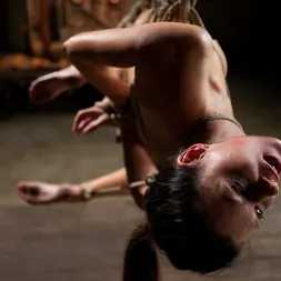 India Summer in 'Kink' Mark Wood face fucks India Summers and adjusts her cocky attitude (Thumbnail 7)