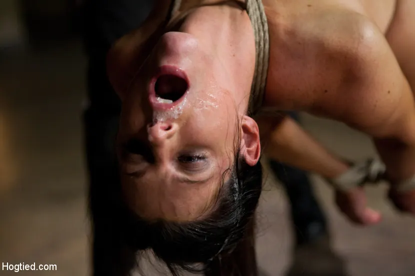 Kink 'Mark Wood face fucks India Summers and adjusts her cocky attitude' starring India Summer (Photo 14)