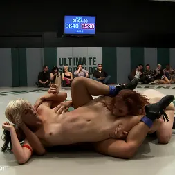 Iona Grace in 'Kink' Brutal non-scripted Tag Team Wrestling Rd2 of last month amazing match, in front of a live crowd (Thumbnail 13)
