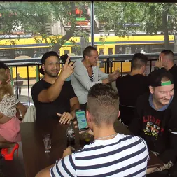 Isabella Clark in 'Kink' Busty Blonde Isabella Clark Public Double Penetration - Part 1 (Thumbnail 9)