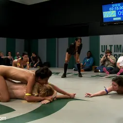 Isis Love in 'Kink' BATTLE OF THE FEATHERWEIGHTS!: Final round, non-scripted brutality! Best REAL wrestling on the net. (Thumbnail 3)