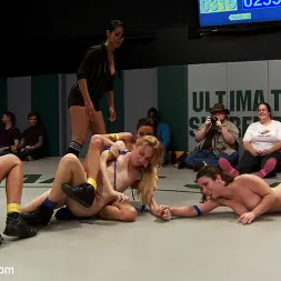 Isis Love in 'Kink' BATTLE OF THE FEATHERWEIGHTS!: The smallest hottest wrestlers battle it out in TAG TEAM action! (Thumbnail 3)