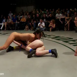 Isis Love in 'Kink' BATTLE OF THE FEATHERWEIGHTS!: The smallest hottest wrestlers battle it out in TAG TEAM action! (Thumbnail 16)