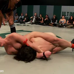 Isis Love in 'Kink' Brutal Tag Team Action, submission holds and nasty 2 on 1 action Only 3pts separate these 2 teams (Thumbnail 14)