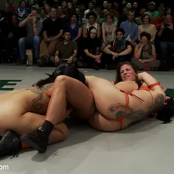 Isis Love in 'Kink' Pirates vs Dragons Brutal tag team action, non-scripted Losers get DP'd in front of the audience! (Thumbnail 1)