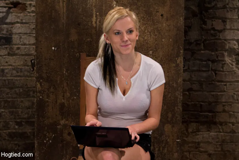 Kink 'ROPE TUTORIAL Part two, we show the wrist tie anchored to a crotch rope. Plus a full arm tie!' starring Isis Love (Photo 2)