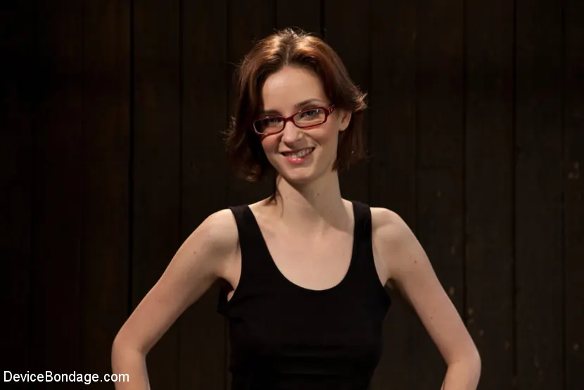 Kink 'Kink fan gets her 1st shoot, chooses Device as her first! Pain is delivered. Pleasure is extracted!' starring Jay Taylor (Photo 1)