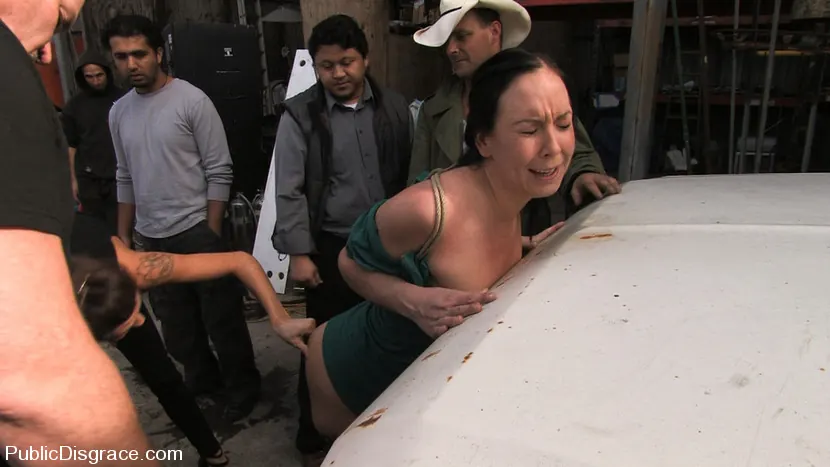 Kink '- Fisted and Fucked in the Junkyard' starring Julie Night (Photo 11)