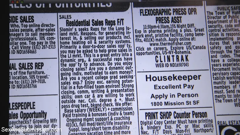 Kink '従業員求む' 主演 Juliette March (写真 2)