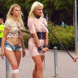 Juliette March に 'Kink' Disgraces Two Busty Bondage Slut Blondes (サムネイル 4)