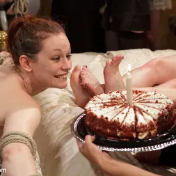 Justine Joli in 'Kink' Justine Joli's Whipped AssElectrosluts LIVE and PUBLIC all girl birthday BDSM orgy!! (Thumbnail 5)