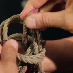 Kanso in 'Kink' Shibari 101 - Basic Column Ties (Thumbnail 4)