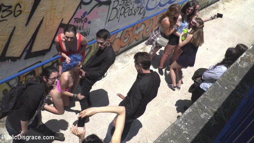 Kink 'La linda y colorida Susy Blue está pidiendo ser deshonrada en público.' protagonizando Kendo Ortiz (foto 15)