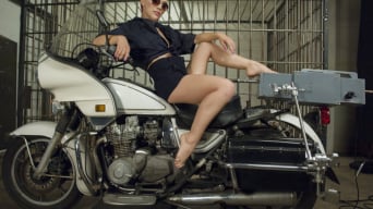 Kristina Rose in 'Big, Bad, Kristina Rose - fucks on a COP MOTORCYCLE!'