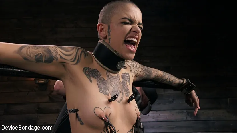 Kink 'Alternative Pain Slut Leigh Raven Gets Whipped, Caned, and Clamped' starring Leigh Raven (Photo 3)