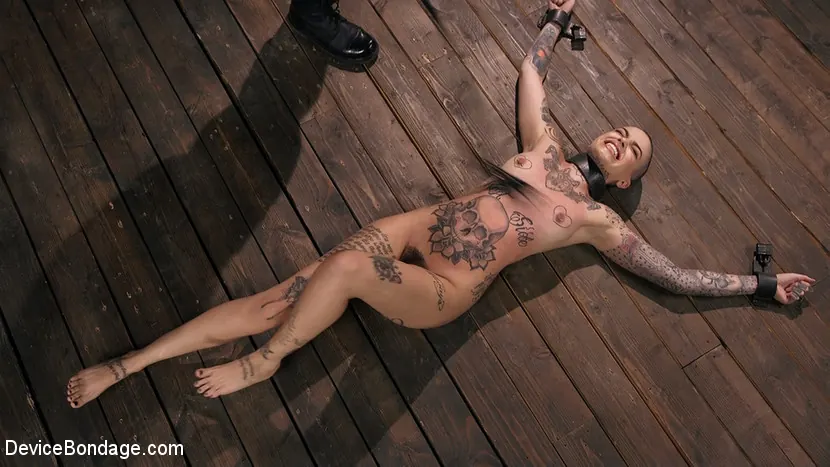 Kink 'Alternative Pain Slut Leigh Raven Gets Whipped, Caned, and Clamped' starring Leigh Raven (Photo 4)