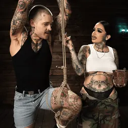 Leigh Raven in 'Kink' Breaking in the New Boy: Leigh Raven and Uncut James (Thumbnail 3)