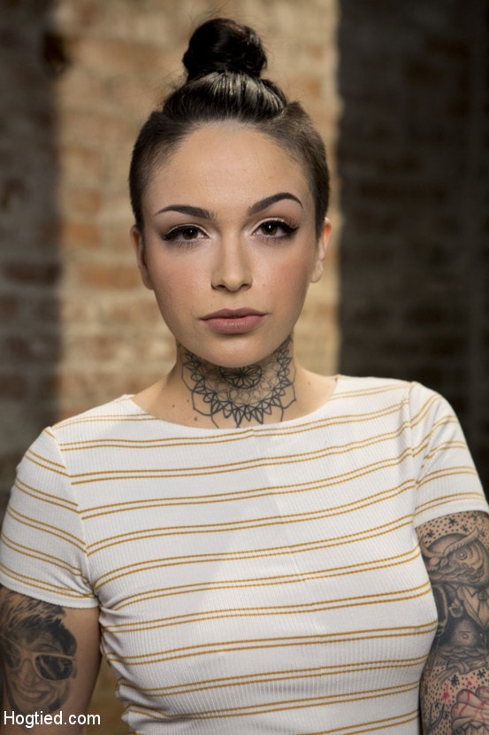 Kink 'Tattooed Pain Slut Endures Brutal Bondage with Agonizing Torment' starring Leigh Raven (Photo 16)
