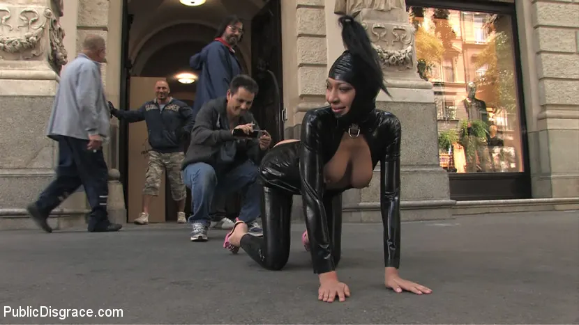 Kink '¡¡¡Una puta europea caliente es atada y follada por primera vez!!!' protagonizando Leo Galvez (foto 6)