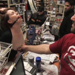 Lilla Katt in 'Kink' Hot redhead gets publicly fucked and fondled in a hardware store (Thumbnail 4)