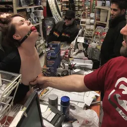 Lilla Katt in 'Kink' Hot redhead gets publicly fucked and fondled in a hardware store (Thumbnail 4)