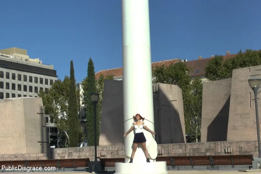 Kink 'Redheaded slut beautifully disgraced on streets of Madrid' starring Lilyan Red (Photo 13)