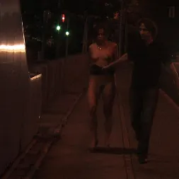 Linda in 'Kink' Beautiful Czech girl exposed on the streets at night!!! (Thumbnail 3)