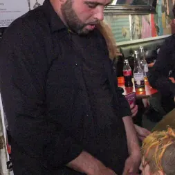 Liz Rainbow in 'Kink' Spanish Bar turns into a Filthy Fuck Party! - Part 2 (Thumbnail 28)