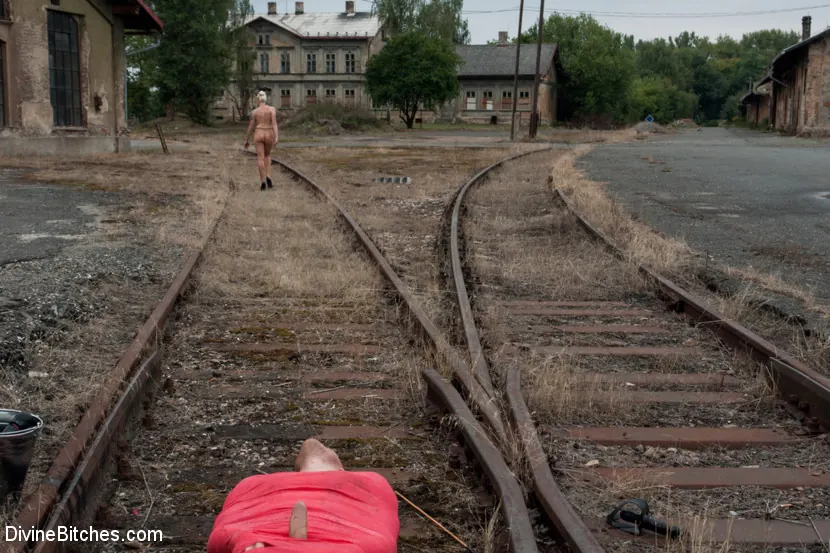 Kink 'Eastern European Expeditions 2: Teased and Denied Euro Slave Cock' starring Lorelei Lee (Photo 12)