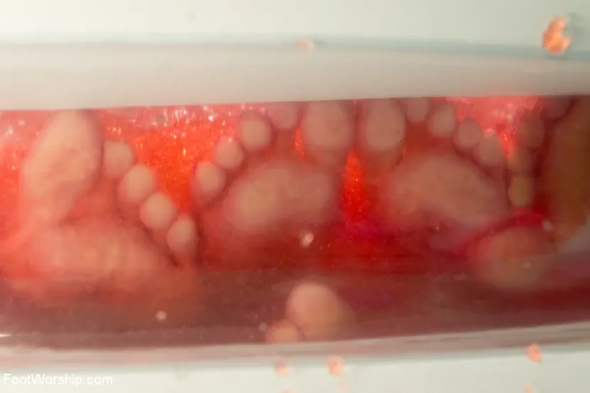 Kink 'Foot Fetish, Lesbian Footing, Jello and Sploshing!!!!!' starring Lorelei Lee (Photo 4)