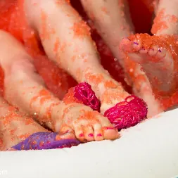 Lorelei Lee in 'Kink' Foot Fetish, Lesbian Footing, Jello and Sploshing!!!!! (Thumbnail 14)